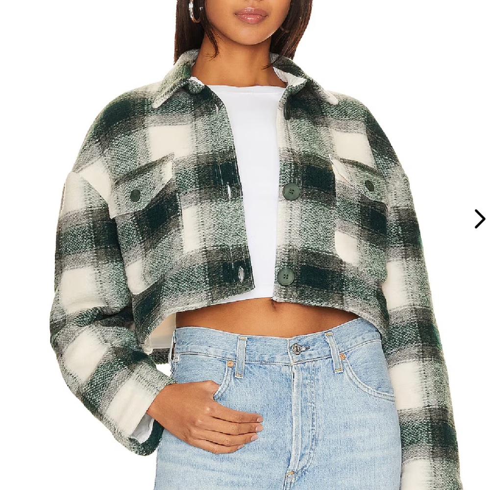 ROXY CROPPED SHACKET